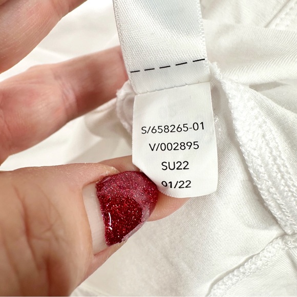 Athleta Outbound Tee Simone Biles Use Your Voice Bright White Top Small - Picture 12 of 14